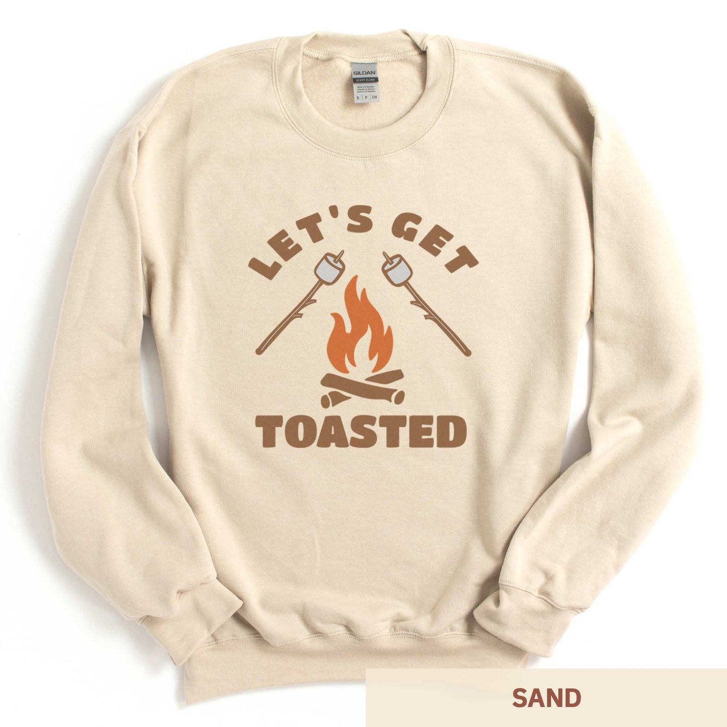 Let's Get Toasted - Adult Unisex Heavy Blend Sweatshirt