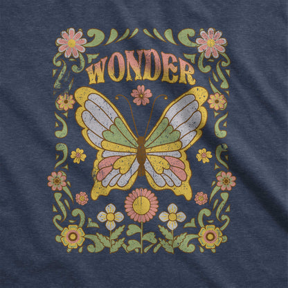 Wonder Butterfly - Adult Unisex Jersey Crew Tee