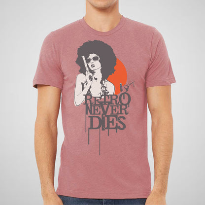 Retro Never Dies - Adult Unisex Triblend Tee